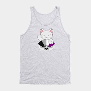 Asexual Lucky Cat Tank Top